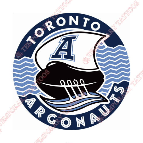 Toronto Argonauts Customize Temporary Tattoos Stickers NO.7621
